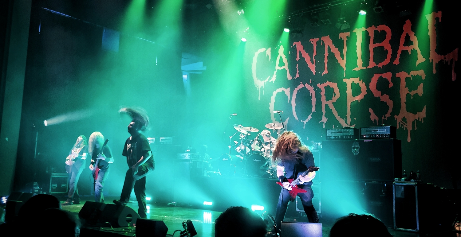 Feinster Death Metal mit Cannibal Corpse in Lausanne