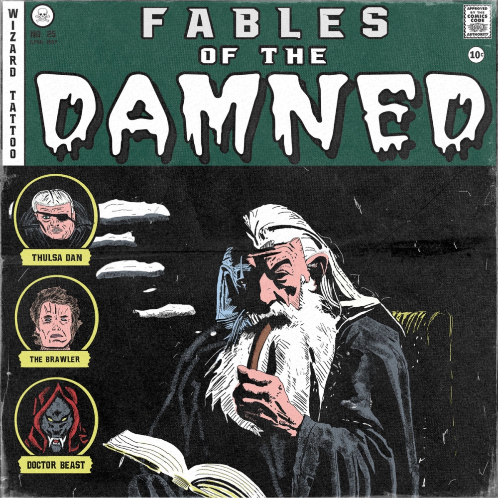 Wizard Tattoo – Fables Of The Damned