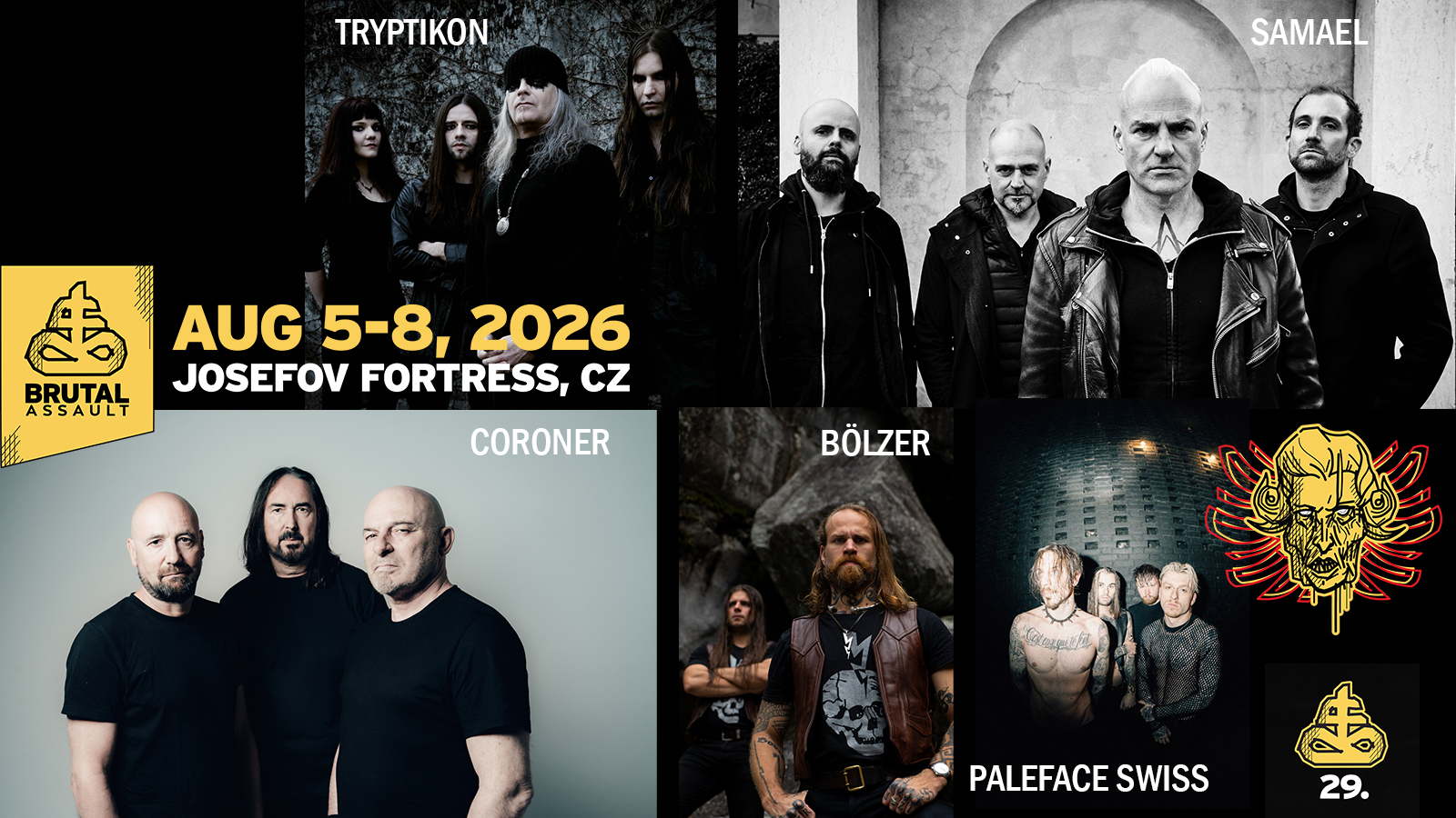 Schweizer Metal Bands am Brutal Assault 2026